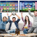 2026 Football Match HD Print Commemorative Poster Wall Art Sports Fan Collection Souvenir for Football Lovers Bedroom Room Decor