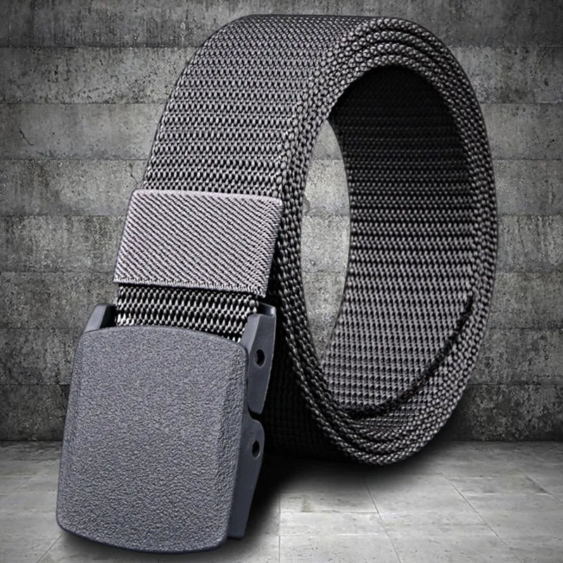Men's Belt Outdoor Casual Canvas Belt Metal Free Training Nylon Tactical Belt With Pants Jeans Belt Sports Belts For Men Women