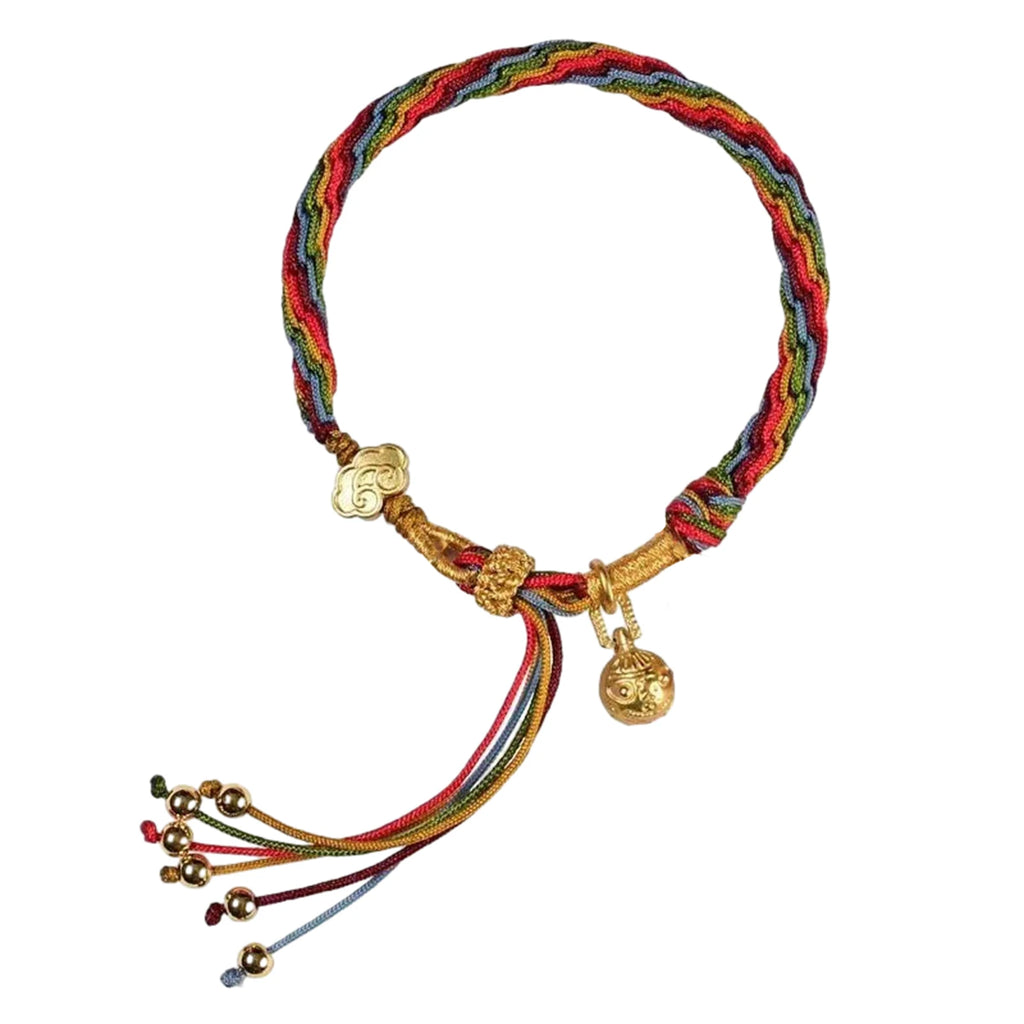 Ethnic Style Colorful Braideds Bracelet Elegant Lightweight Wristbands Valentine's Day Gift Ethnic Bracelet Beaded Bracelets