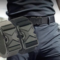 Men's belt buckle, woven lightweight and breathable, multi-functional outdoor casual and versatile commuting belt for men