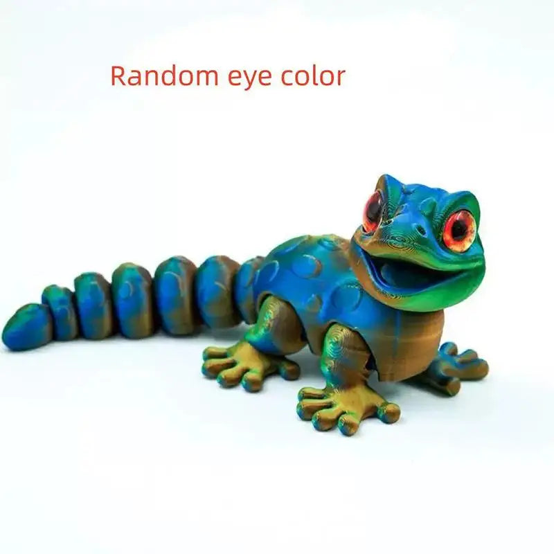 Multi-joint Movable 3D Printed Animals Mini Cute Sensory Toy Funny Home Accessories Kids Gift