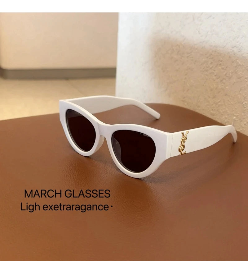 Fashion Women Sunglasses Luxury Retro Sun Glasses Cat Eye Eyewear for Men Gafas De Sol Hombre  Oculos De Sol Masculino 2025