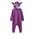 XXL Pokemon Cosplay Clothes Adults Gengar Onesies Kids Kigurumis Full Body Pajamas Christmas Sleepwear Whole Costume Halloween