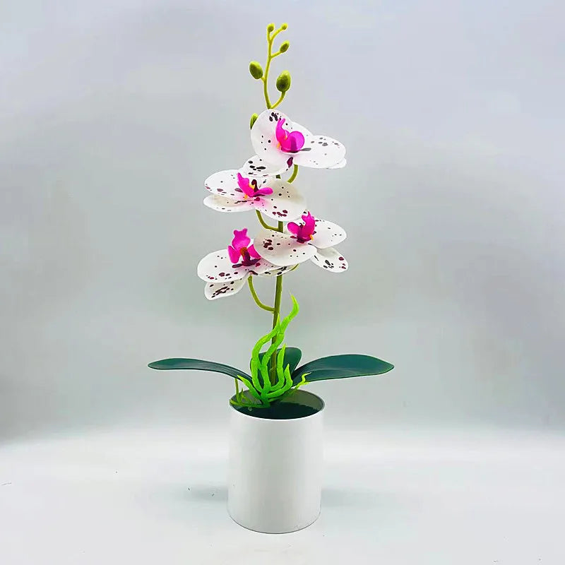 Artificial Potted Orchid Plant
