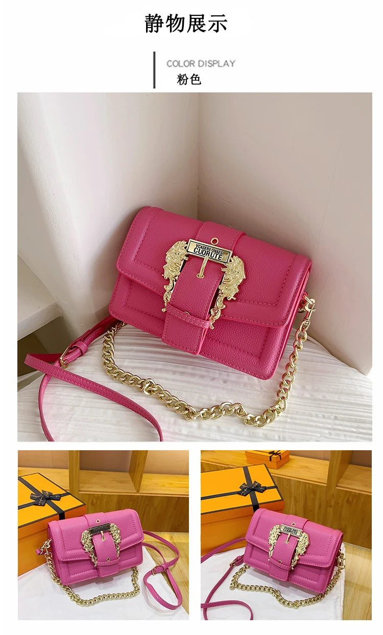Elegant Ladies Handbag Shoulder Bag Made Of Genuine Leather By Luxury Brand Famous Designer Popular Classic Chic
