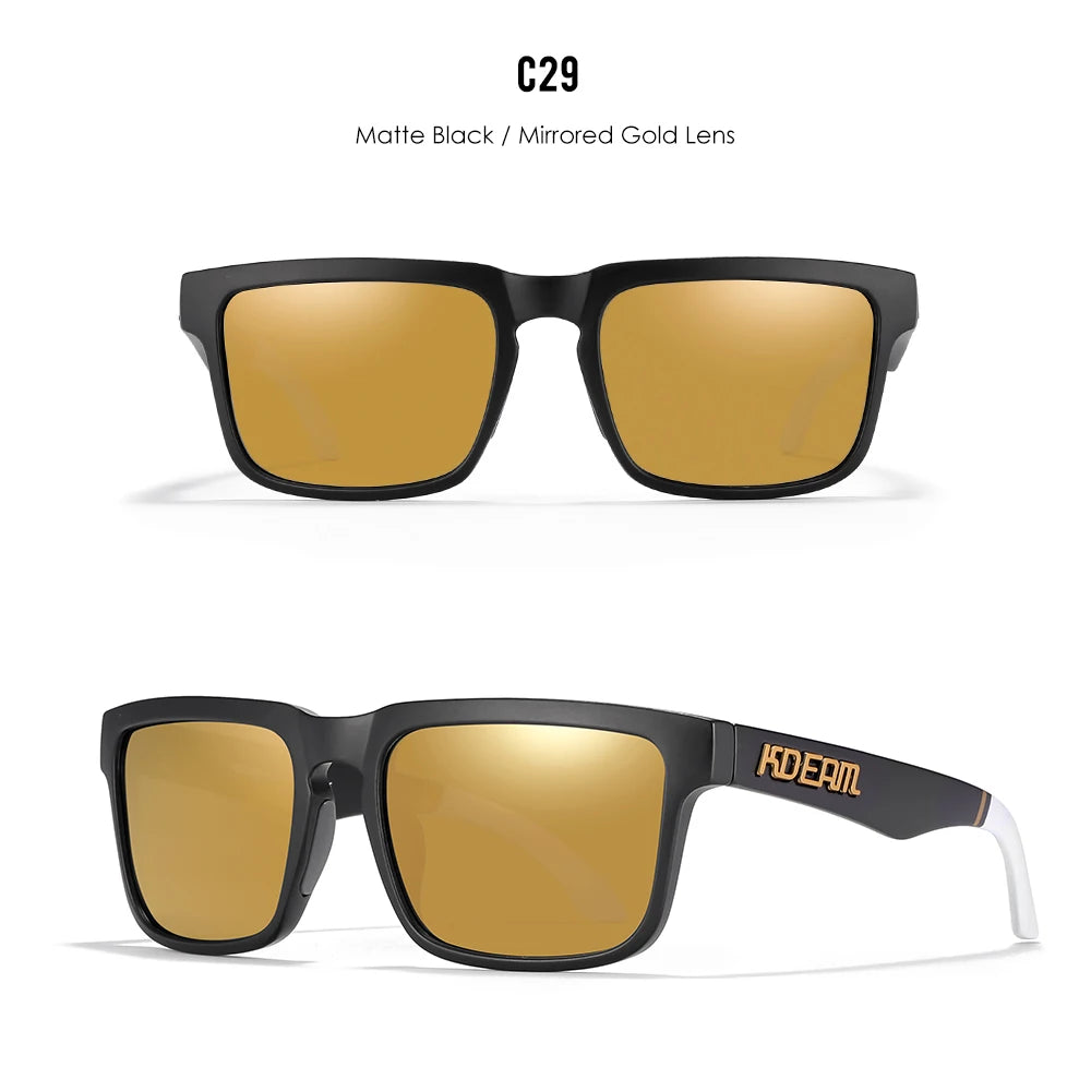 KDEAM Men's Square Sunglasses