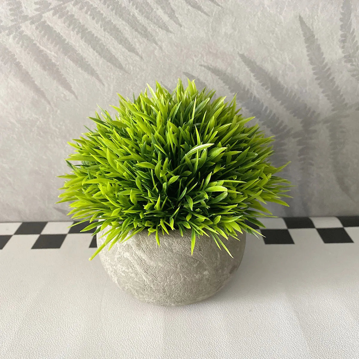 Artificial Green Plants Flower Pot