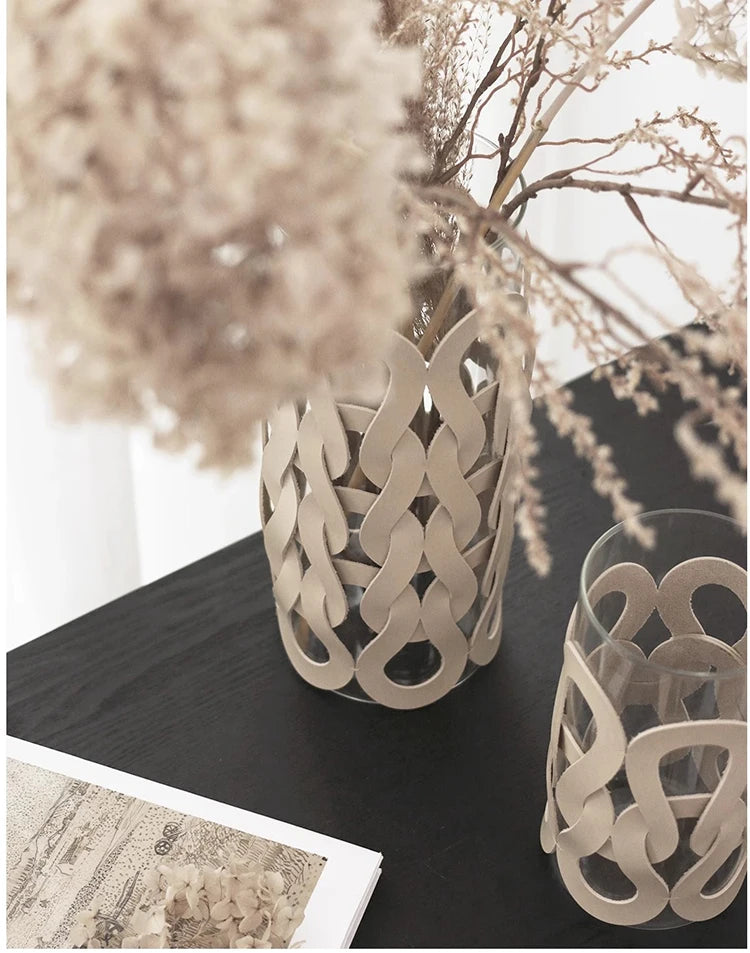Glass Vases Decoration Aesthetic Flower Vase