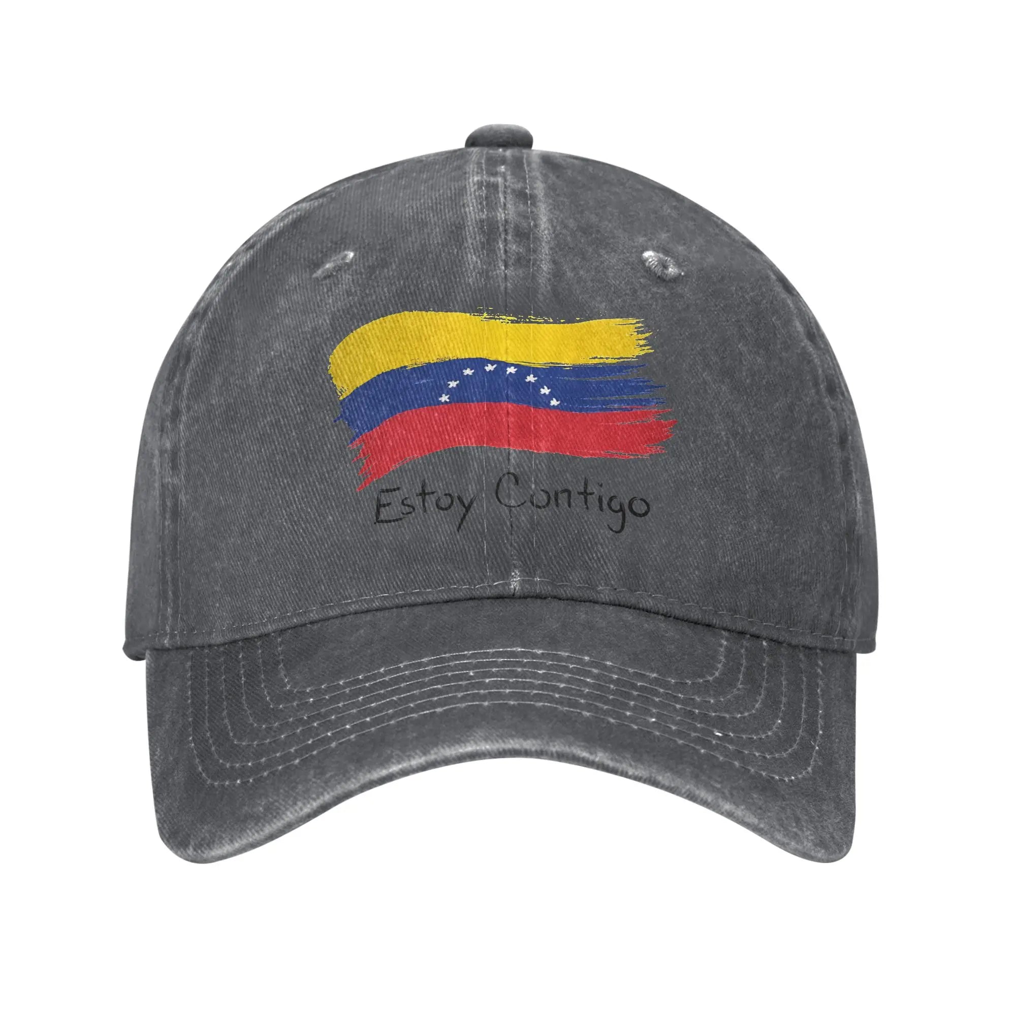 Men Women Venezuela Libre 2026 Free Venezuela  Print Hats Vintage Distressed Washed  Baseball Cap Adjustable