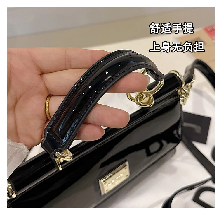 Fashionable Ladies Handbag Luxury Brand Designer Leather Shoulder Bag Elegant Crossbody Daily Use