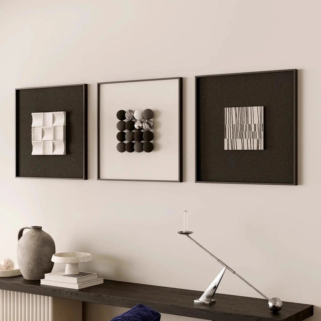 European-style Minimalist  Wall Art Living Room Decoration Vertical Decor Dining Room Foyer Irregular Wall Art Home Decoration