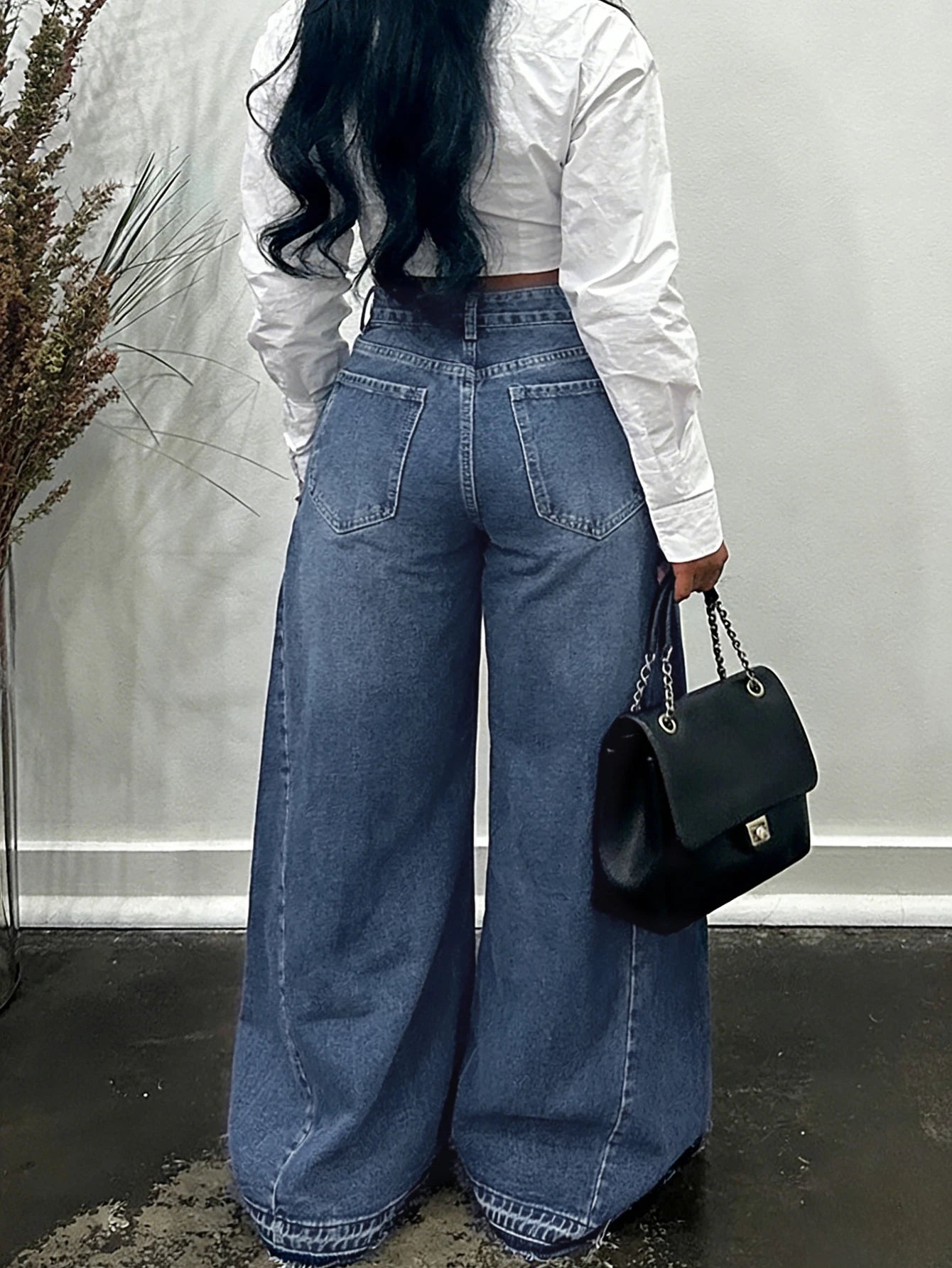 Vintage Wide-Leg Jeans for Women