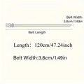 Men's belt buckle, woven lightweight and breathable, multi-functional outdoor casual and versatile commuting belt for men