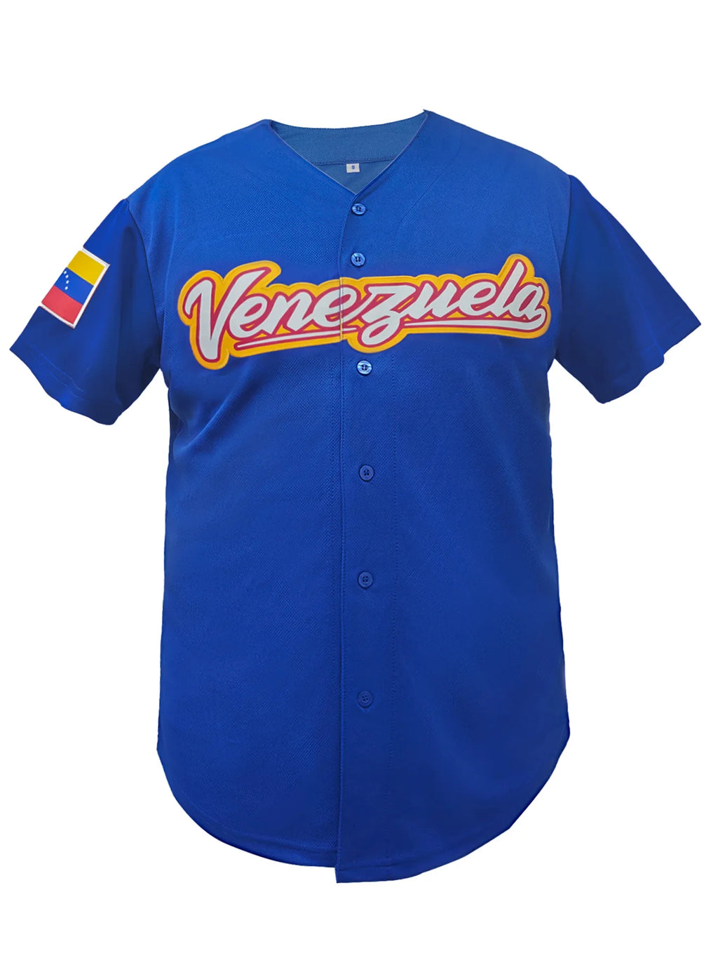Men's #13 Letter Embroidered Venezuela Baseball Jersey-Sports Shirt-Breathable Short Sleeve Unisex Baseball Shirt Men Clothing
