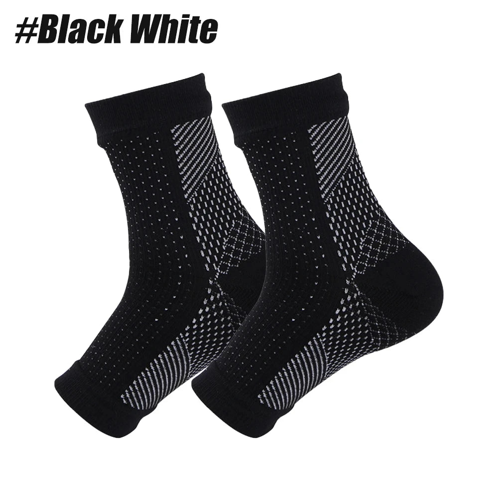 Soothe Compression Socks for Men Women Neuropathy Pain Ankle Brace Plantar Fasciitis Swelling Relief Sports Socks