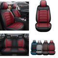 Car Seat Cover Premium Waterproof Faux Leather Cushion Universal Accessories Fit SUV Truck Sedan Automotive Vehicle
