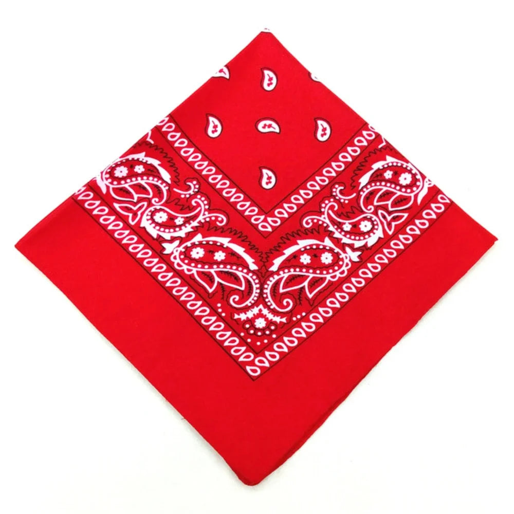 1/2pcs Hip Hop Bandana Man Women Fashion Outdoor Headbands Hair Band Wrist Wraps Hair Scarves High Quality Hair Accessories