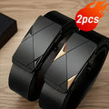 Men's waist belt, premium automatic buckle belt, men's fashionable casual belt, business belt, matched with suit
