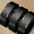Men's waist belt, premium automatic buckle belt, men's fashionable casual belt, business belt, matched with suit