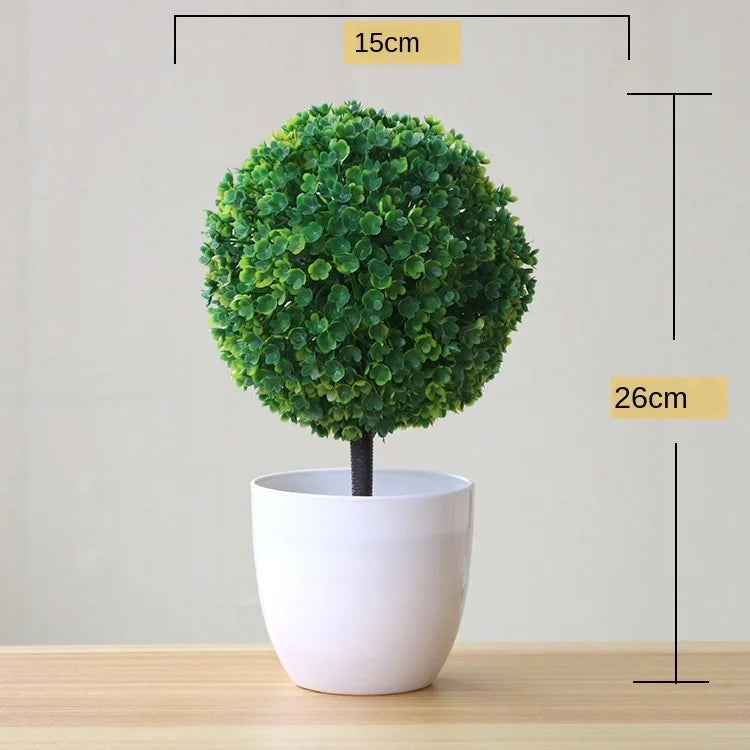 Artificial Plants Potted Bonsai