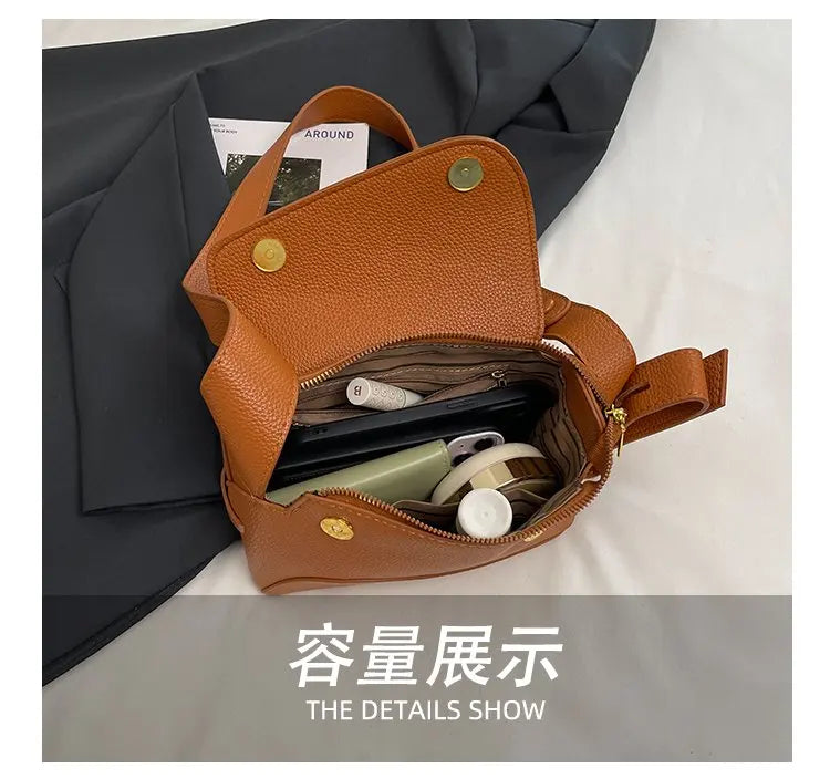 2025 New High-end Ladies Leather Hand Bag Luxury Brand Famous Designer Classic Simple Paris