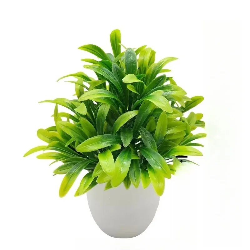 1PC Artificial Plant with Plastic Pot