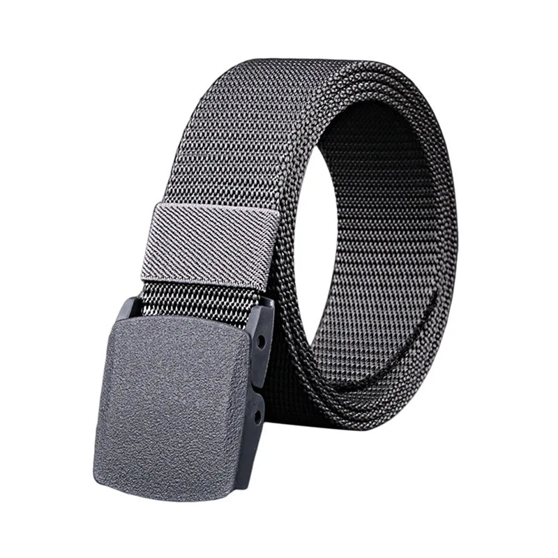 Men's Belt Outdoor Casual Canvas Belt Metal Free Training Nylon Tactical Belt With Pants Jeans Belt Sports Belts For Men Women