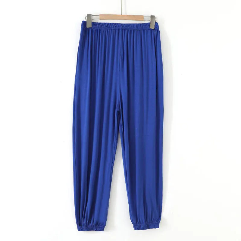 Women's Pajama Pants Autumn Modal Lounge Wear Home Pants for Women Sleepwear Home Pants Home Suit Fall Homewear Trouser