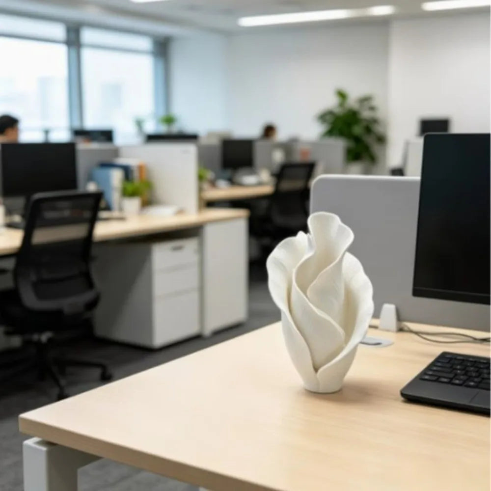 3D Printed Desktop Decoration Creative Irregular Abstract Vase Tabletop