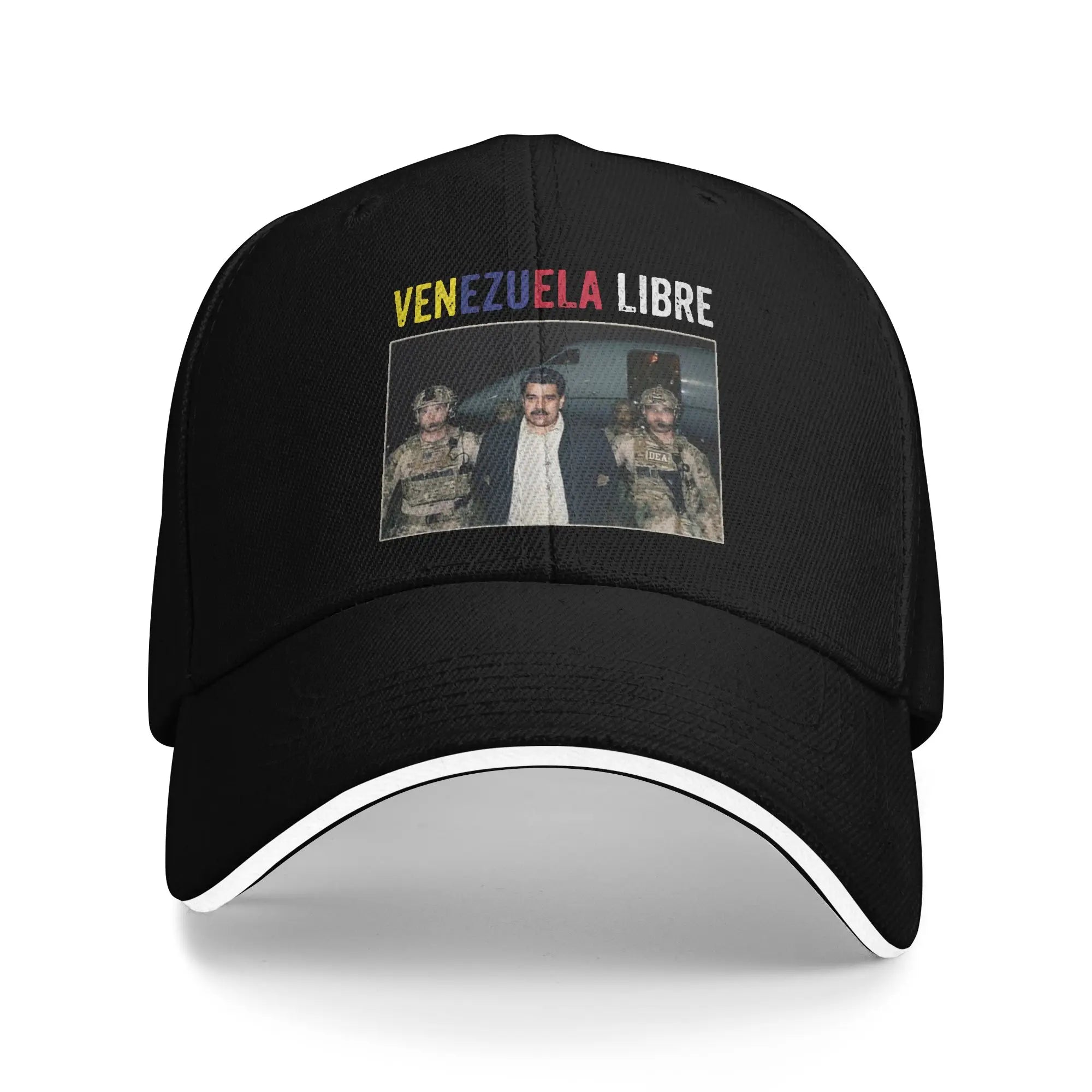 Venezuela libre  Outfits Unisex Baseball Cap  Trucker Hat Unique Design Formal Headwear Adjustable Sun Cap