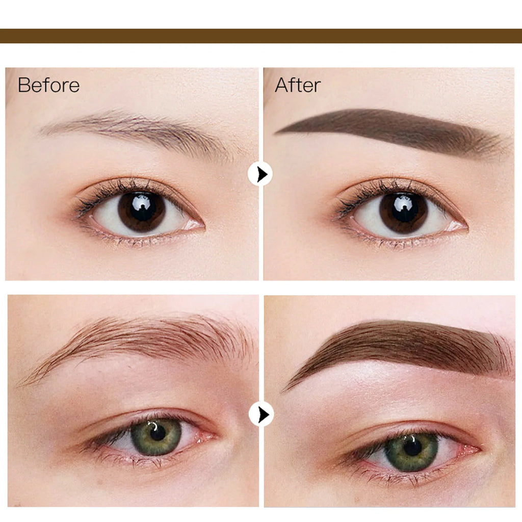 Seal Eyebrow Powder Stick Eyebrow Print Lazy Person Waterproof Sweat Proof No Shedding Makeup Hairline Shadow Powder