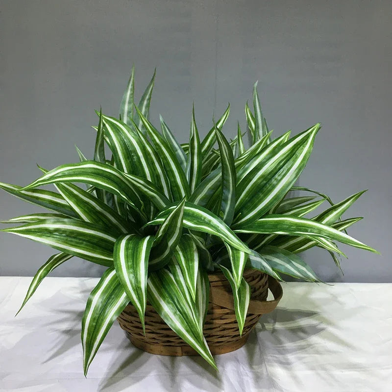 Artificial Plants Wall Palm Leaves