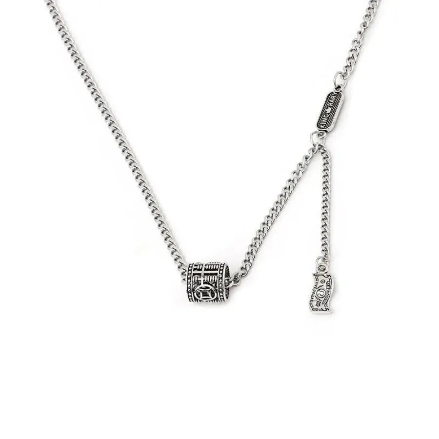 Hip Hop Necklace Women Retro Design Small Jewelry Pendant Clavicle Chain