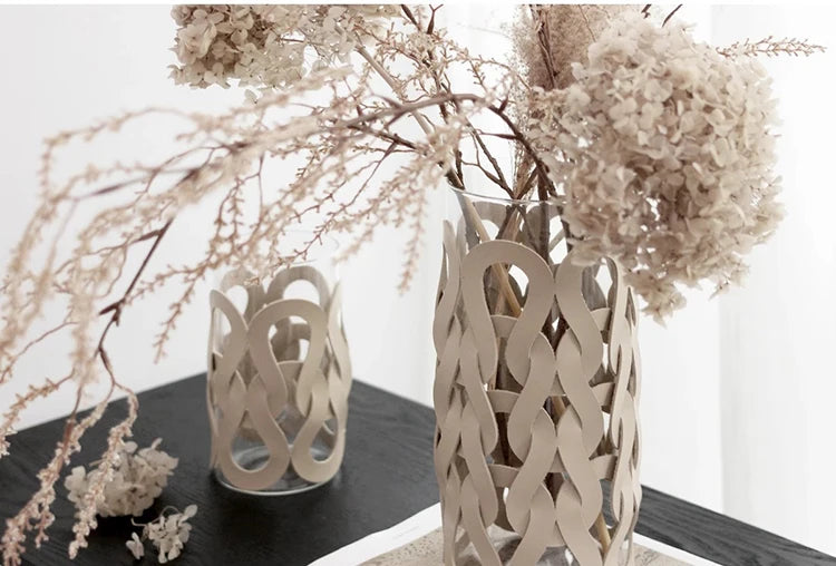 Glass Vases Decoration Aesthetic Flower Vase