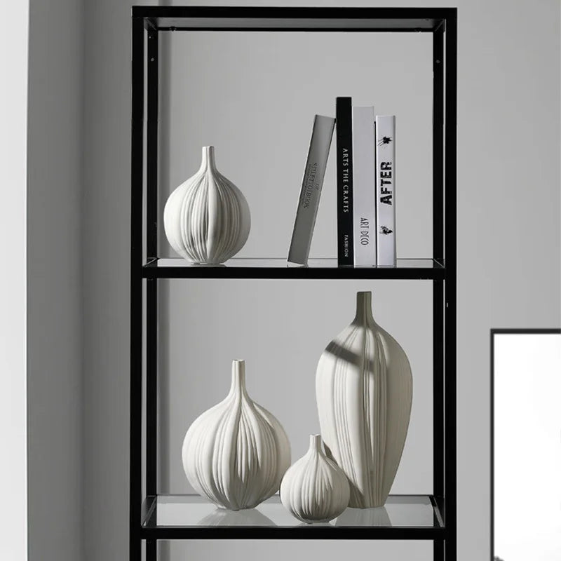 Elegant Ceramic Vase Decoration Dry Flower Arranger