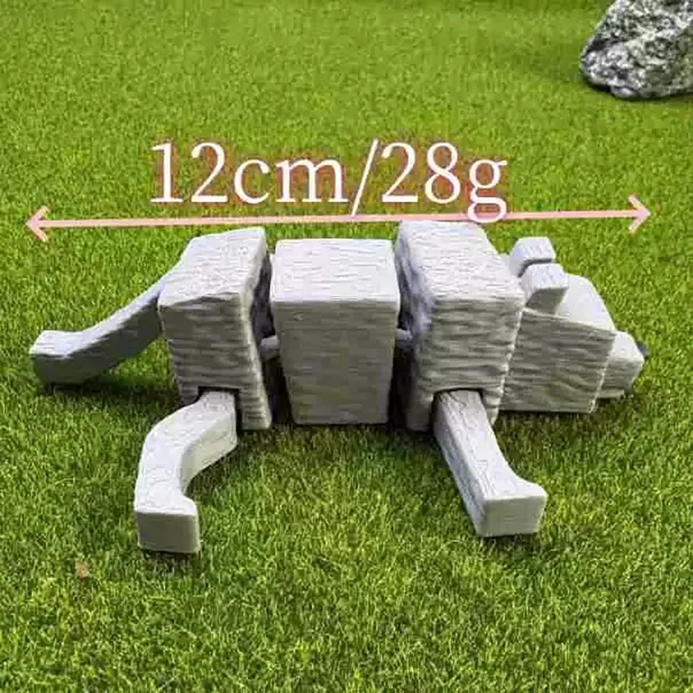 Multi-articulated 3D Printing Articulating Animals Squirrels Foxes Dogs Wolves for Home Desk Decoration Decor Kids Gift