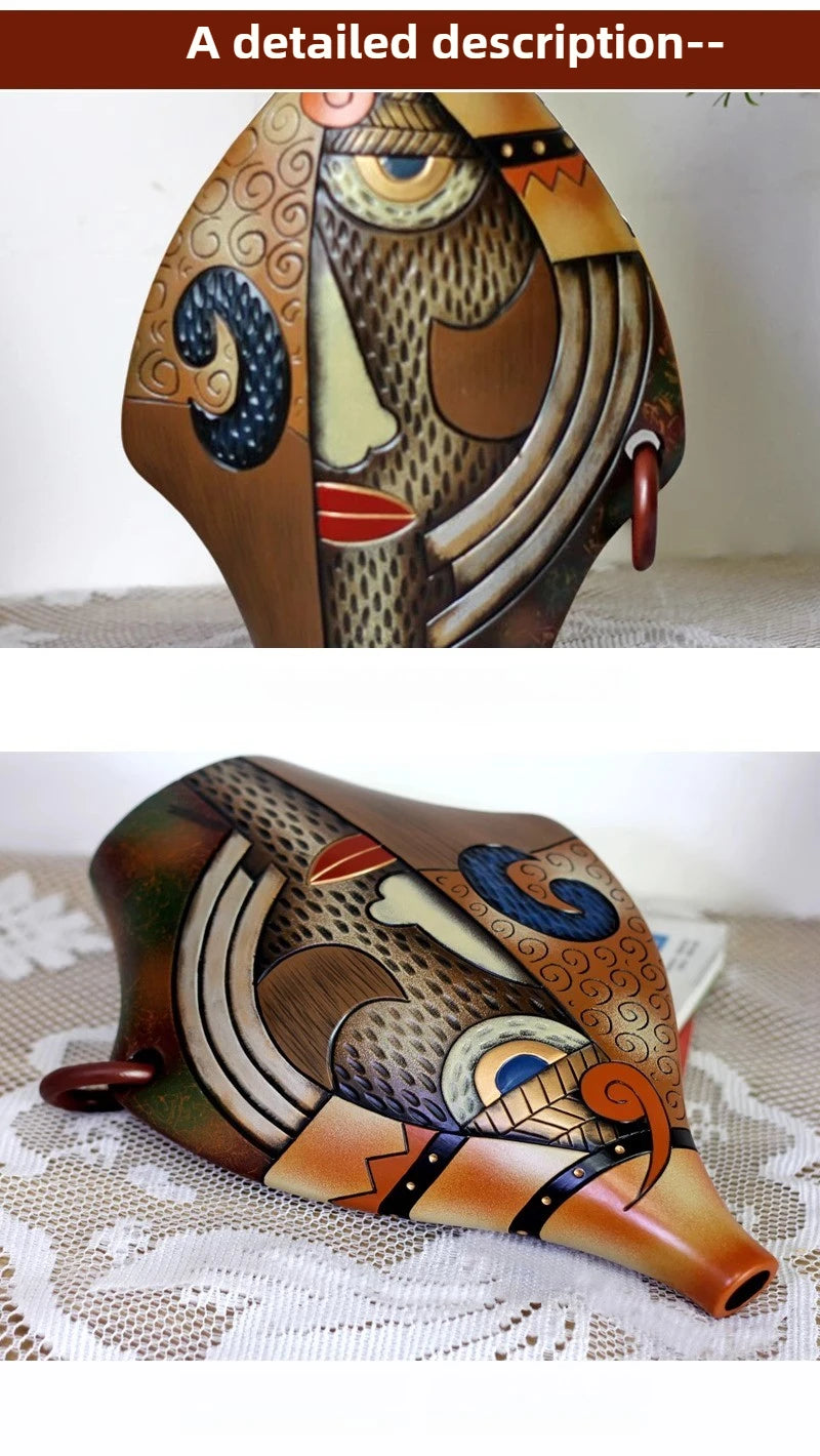 Creative Ceramic Vase Figurines