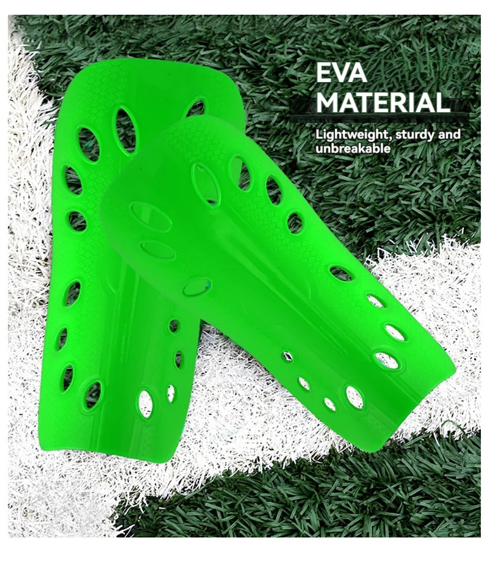 GOBYGO 1Pair Soccer Leg Warmers EVA material Match Training Sports Pads Plug-in Shin Guards Shin Protectors Calf Guard Inserts
