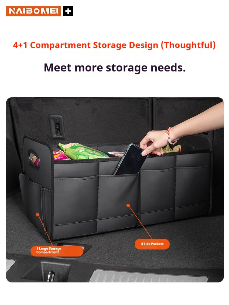 For Subaru STI Brz Wrx Xv Ascent Forester Outback Impreza Legacy Car Trunk Foldable Storage Box Large Capacity Storage Bag