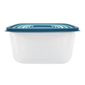 14 Piece Nestable Food Storage Containers Dishwasher Safe Clear Plastic Kitchen Organizer Ideal Home and Outdoor Use