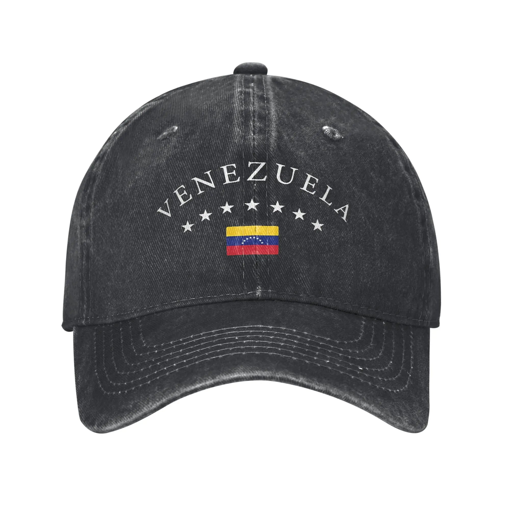 Men Women Venezuela Libre 2026 Free Venezuela  Print Hats Vintage Distressed Washed  Baseball Cap Adjustable