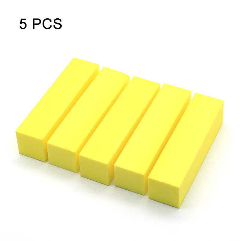 Nails Buffer Grind Buffing Block pink Nail File For Pedicure Manicure Care Nail Art Sponge Buffer Polish Nail accessories Tools