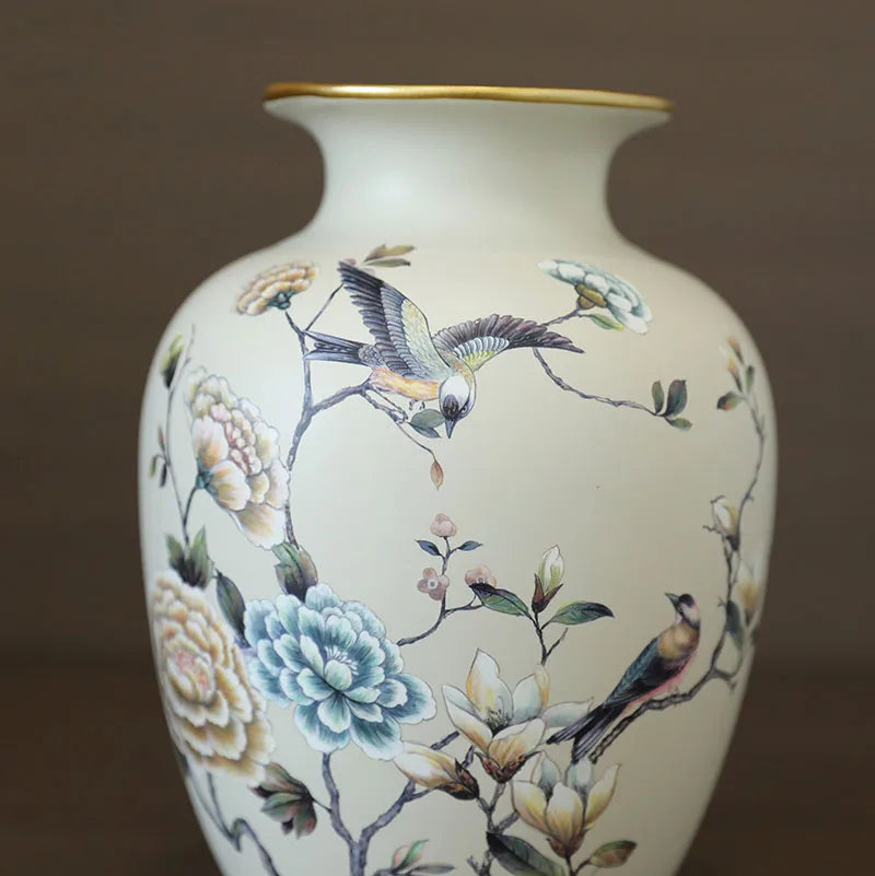 American Style Ceramic Vase Dining Table Entrance Tea Table Decoration Modern And Simple European Style French Creative Crafts