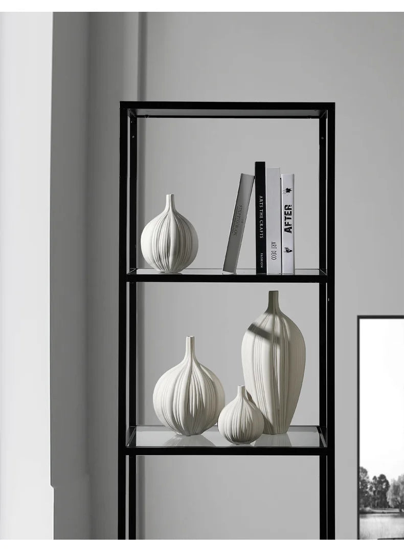 Elegant Ceramic Vase Decoration Dry Flower Arranger