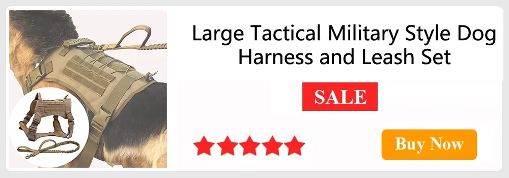 Tactical Cat Harness Leash Set Escape Proof Breathable Military Vest and Velcro for Small Dog Kittens Puppies Walking & Training