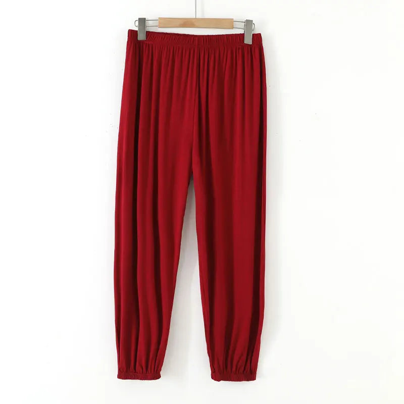 Women's Pajama Pants Autumn Modal Lounge Wear Home Pants for Women Sleepwear Home Pants Home Suit Fall Homewear Trouser