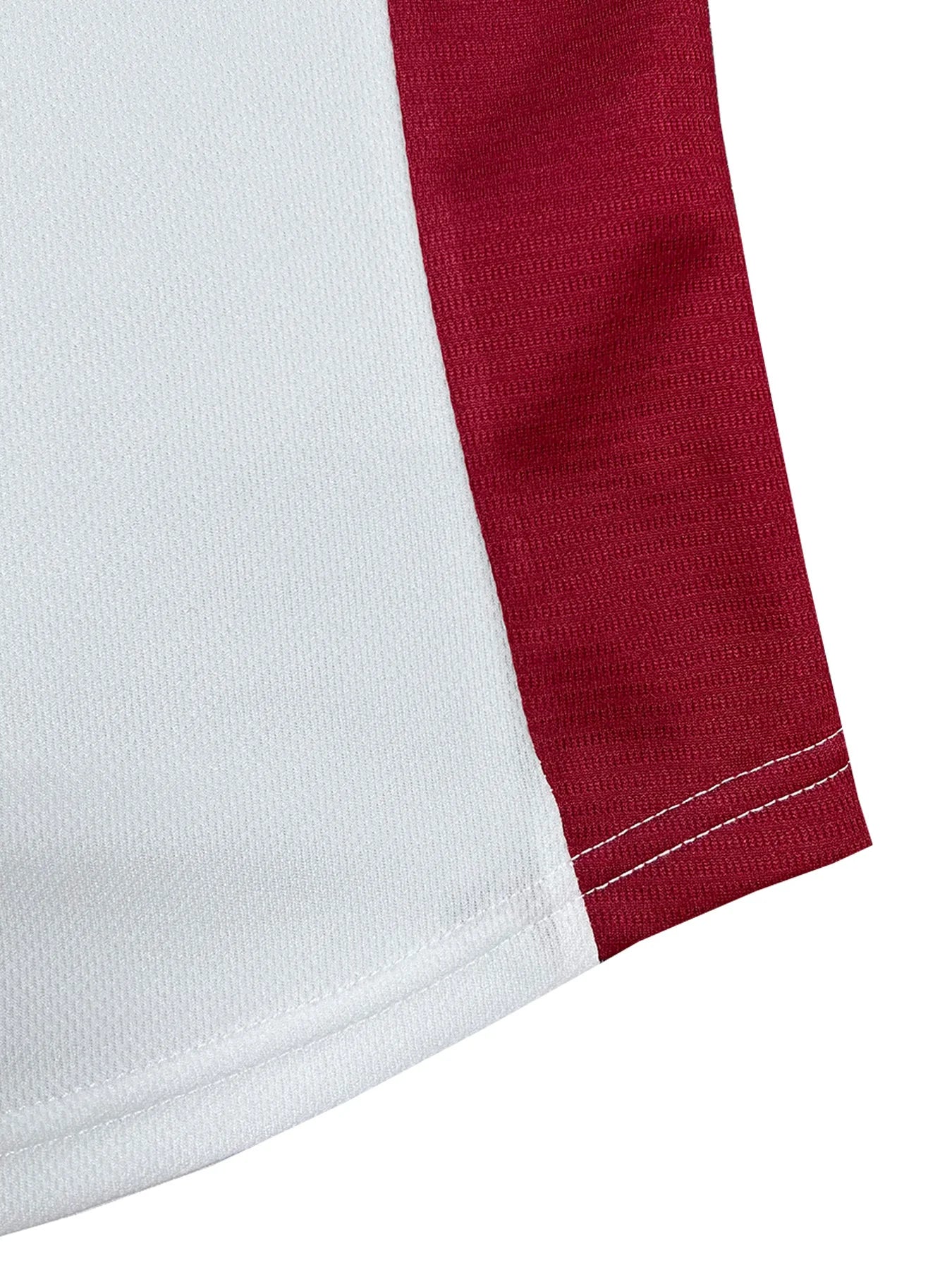 Men's Breathable Baseball Jersey V-Neck Short Sleeve "Venezuela" Embroidery, Breathable Loose Fit Baseball Shirt for Casual Wear