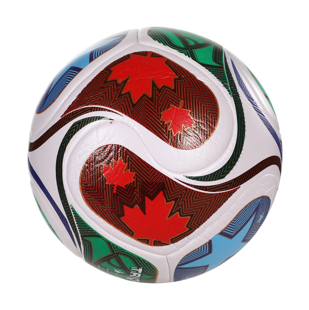 2026 High Quality Soccer Ball Official Size 5 PU Material Seamless Wear Resistant Match Training Football Futbol Voetbal Bola