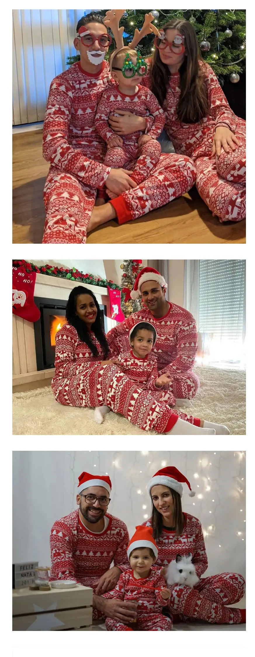 2025 New Family Christmas Pajamas Mom Dad Kids Matching Clothing Set Baby Romper Pjs Soft Loose 2 Pieces Suit Homewear Xmas Look