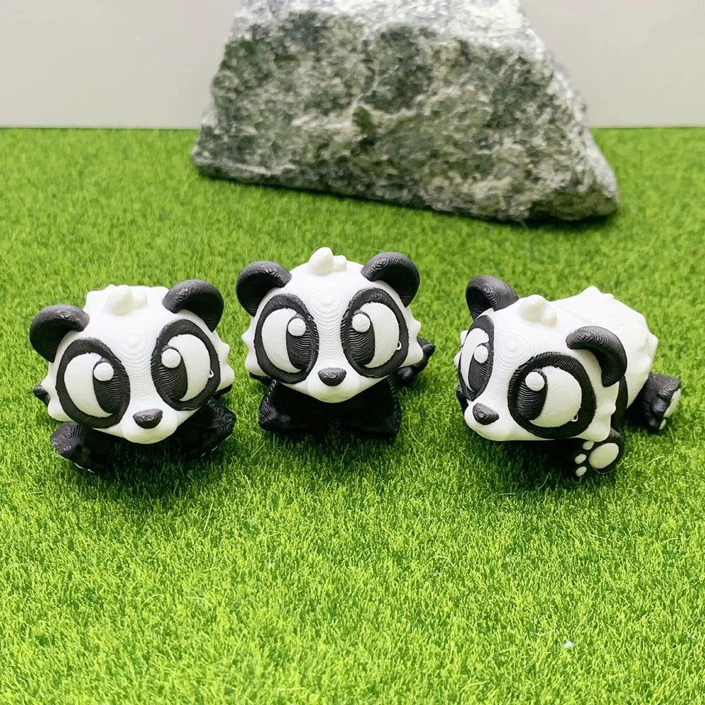 Multi-articulated 3D Printing Articulating Animals Squirrels Foxes Dogs Wolves for Home Desk Decoration Decor Kids Gift